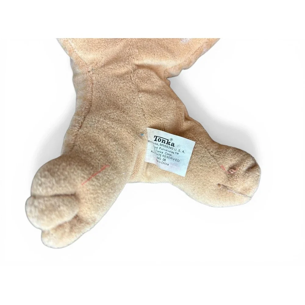 Vintage 1980s Tonka Pound Pur-r-ries Orange Tabby Kitten Plush